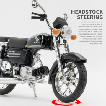 Mô Hình Xe Mô Tô Jialing Jh-70 Bằng Hợp Kim Tỉ Lệ 1: 12