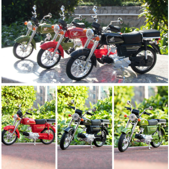 Mô Hình Xe Mô Tô Jialing Jh-70 Bằng Hợp Kim Tỉ Lệ 1: 12