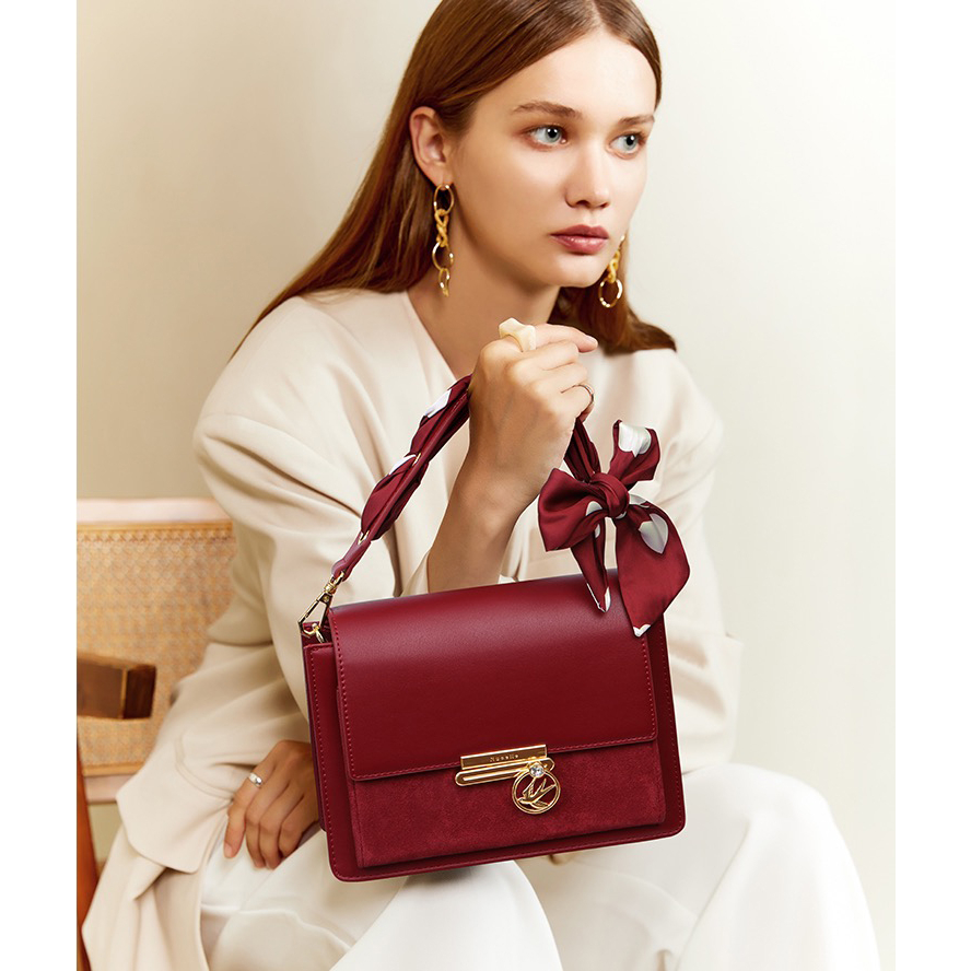 Túi Đeo Chéo Dạng Vuông HE115 Thời Trang Cho Nữ