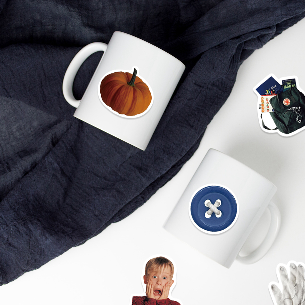 Bộ 63 Sticker Dán Trang Trí Sổ Tay / Nhật Ký / Điện Thoại DIY