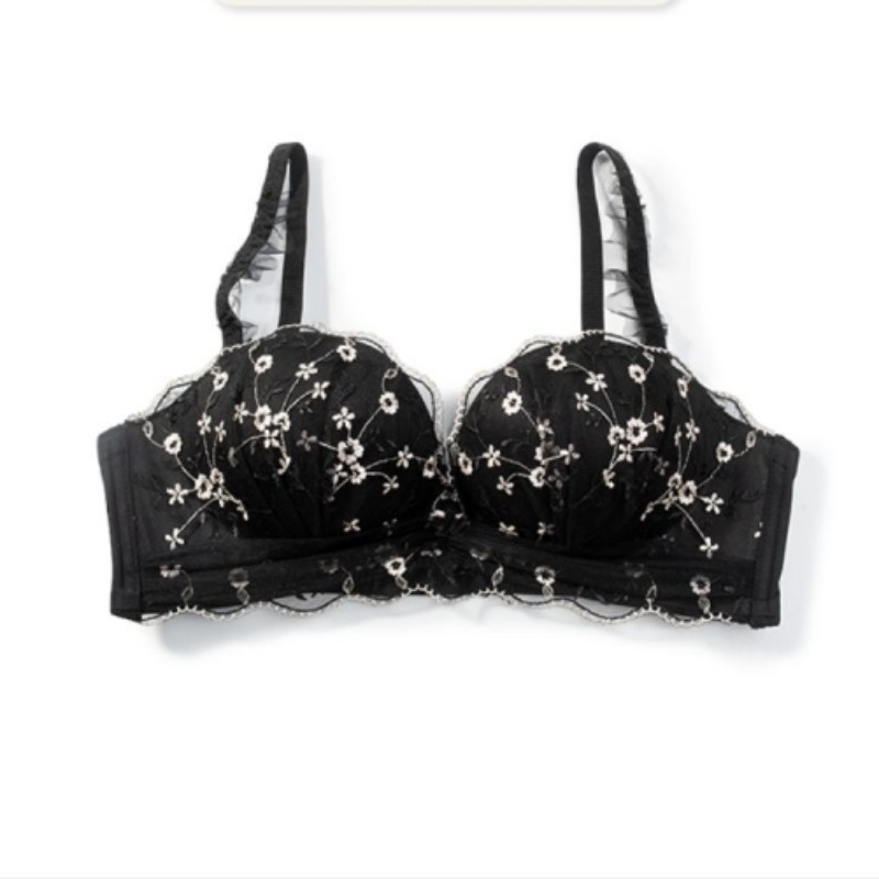 Áo Lót Nâng Ngực Mềm Mại Phối Ren Hoa Không Đường May 4 Màu Thời Trang Dành Cho Nữ | BigBuy360 - bigbuy360.vn