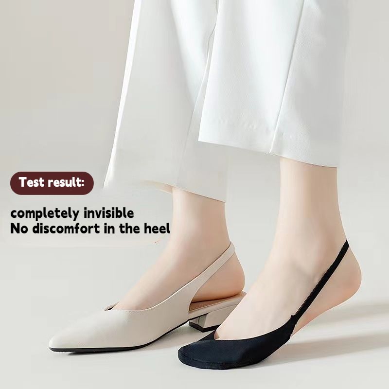 Set 4 Đôi Vớ Thuyền Chống Trượt Thời Trang Cho Nữ