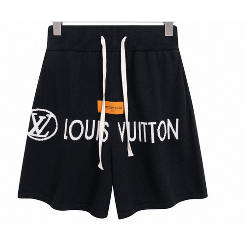 Quần Short LOUIS V cotton Thêu Họa Tiết Đơn Giản Thời Trang Mùa Hè Cho Nam Và Nữ