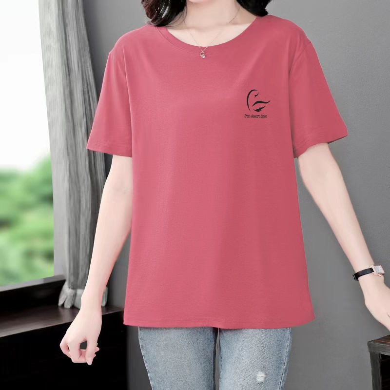 Áo Phông Trung Niên Nữ Quần áo Mùa Hè Áo Trung Niên Áo Big Size Trung Niên Nữ Áo Sơ Mi Cho Mẹ Áo Nữ