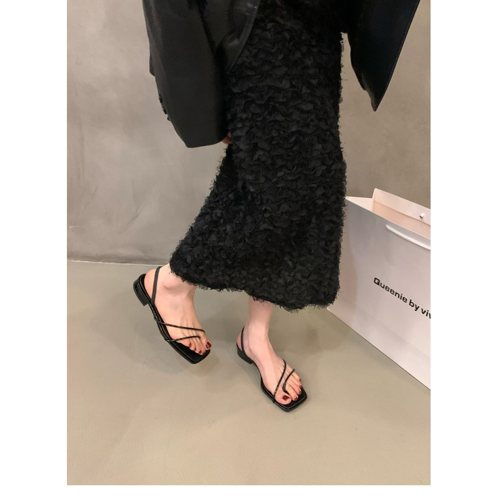 Giày Sandal Đế Bằng Thời Trang Dành Cho Nữ