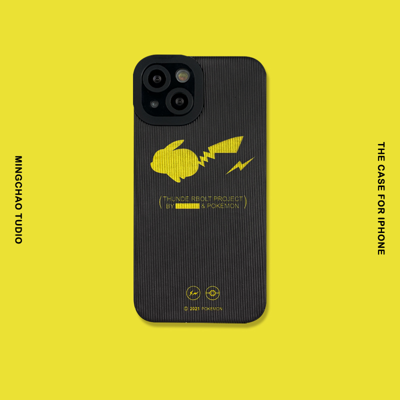 Ốp Điện Thoại Chống Sốc In Hình Pikachu Đáng Yêu Cho Iphone 14 pro max 14plus