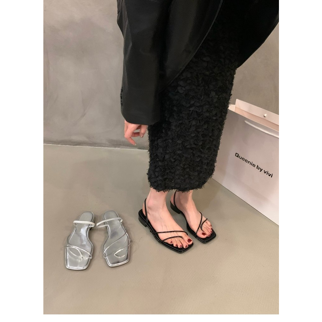 Giày Sandal Đế Bằng Thời Trang Dành Cho Nữ