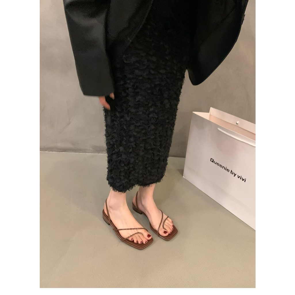 Giày Sandal Đế Bằng Thời Trang Dành Cho Nữ