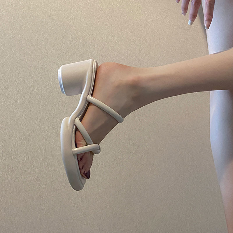 Giày sandal SHIZHIBAO cao gót hở ngón thời trang trẻ trung dành cho nữ