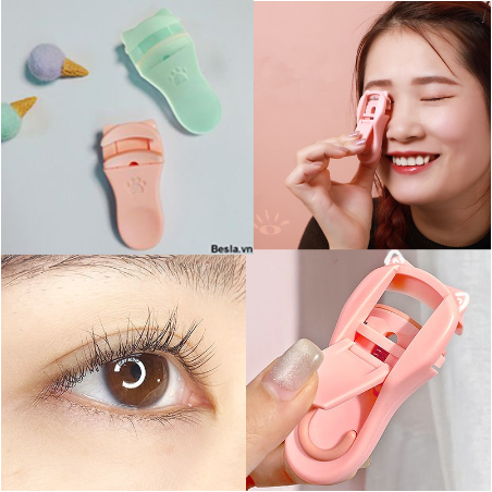 ⭐Kẹp Uốn Mi 3D Hình Móng Vuốt Mèo Dễ Thương Tạo Dáng Và Uốn Cong Mi