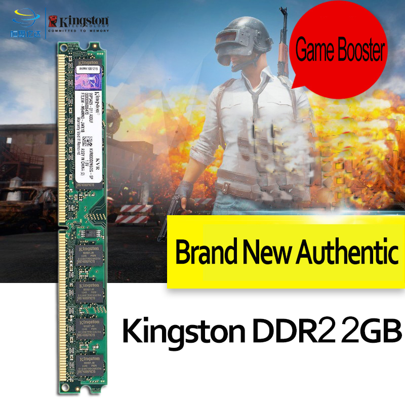 Kingston RAM 2GB DDR2 6.67Mhz 800Mhz 200pin DIMM 1.8V PC2-5300 PC2-6400 Bộ nhớ máy tính để bàn