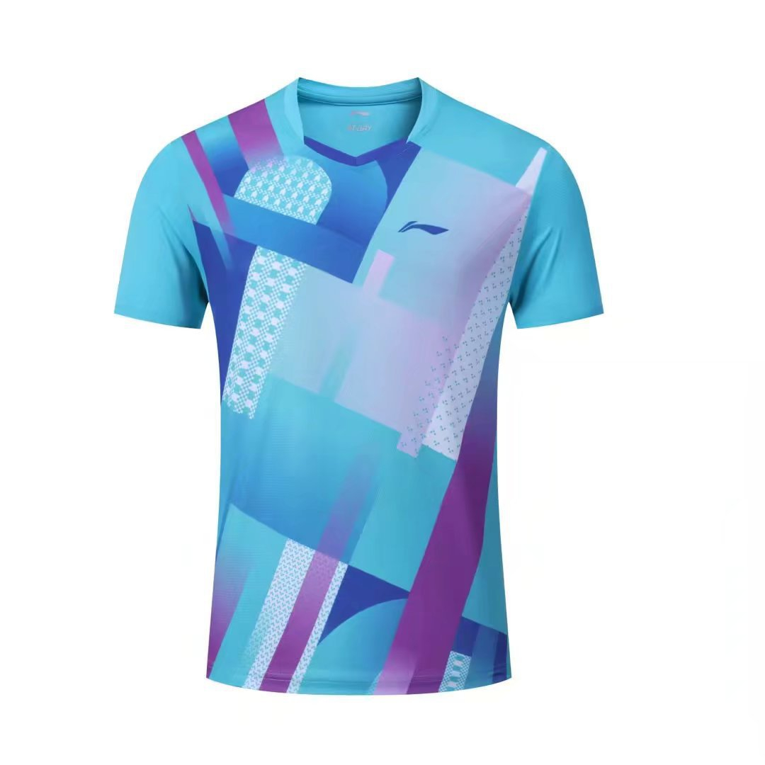 Bộ Đồ Thể Thao Tay Ngắn Mùa Hè 2023 Khô Nhanh Thoáng Khí Cho Nam Và Nữ Tập Luyện Đánh Tennis / Cầu Lông