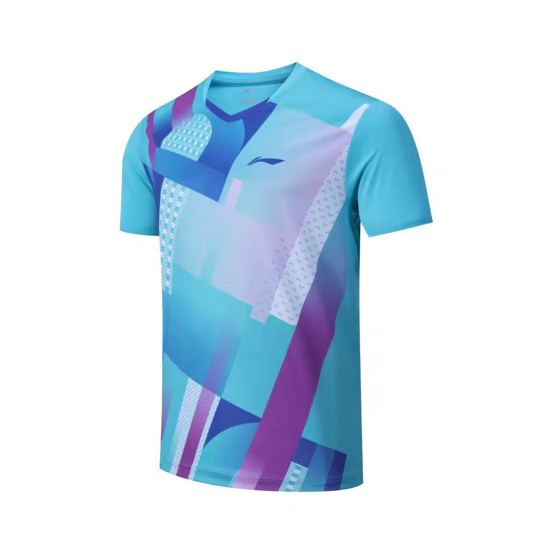 Bộ Đồ Thể Thao Tay Ngắn Mùa Hè 2023 Khô Nhanh Thoáng Khí Cho Nam Và Nữ Tập Luyện Đánh Tennis / Cầu Lông