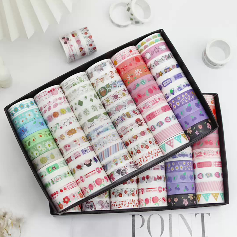 1 Cuộn Băng Keo Washi In Hình Thiên Thần Dùng Trang Trí DIY