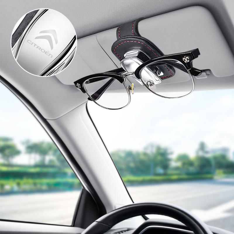 1 Kẹp Cố Định Tấm Che Nắng Xe Hơi Mini Bằng Hợp Kim Nhôm Cho Citroen C1 3 6 BX CX GT C4 C5 Cactus Berlingo