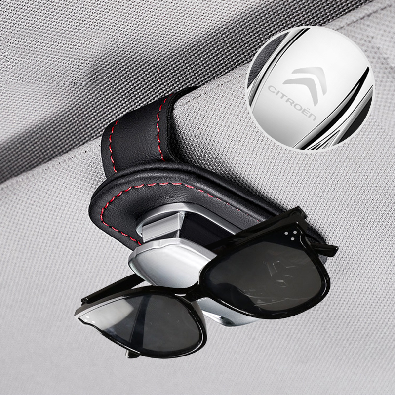 1 Kẹp Cố Định Tấm Che Nắng Xe Hơi Mini Bằng Hợp Kim Nhôm Cho Citroen C1 3 6 BX CX GT C4 C5 Cactus Berlingo