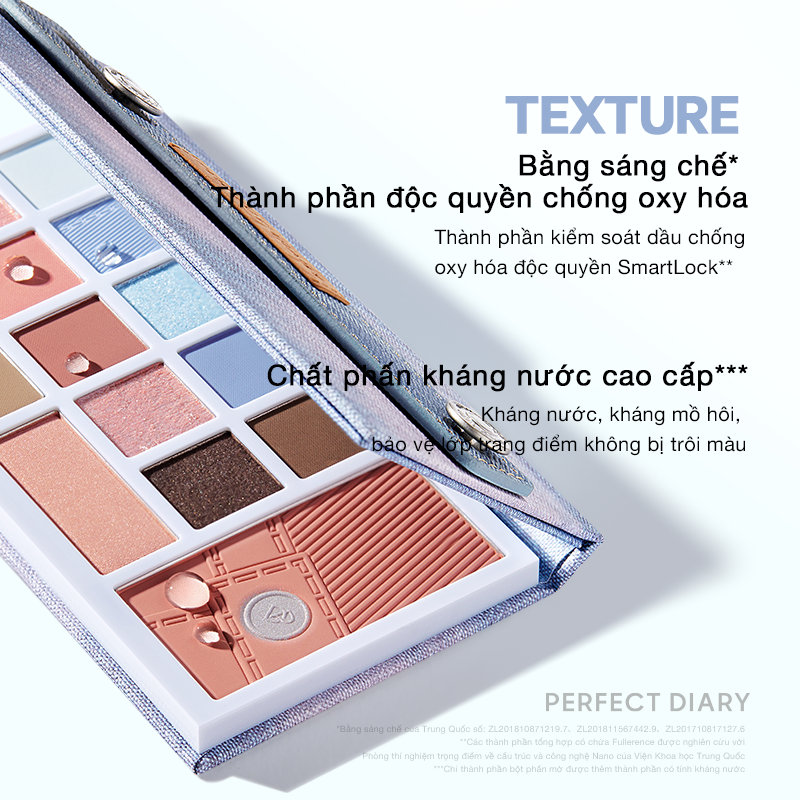 Perfect diary Bảng mắt và má designer 16g