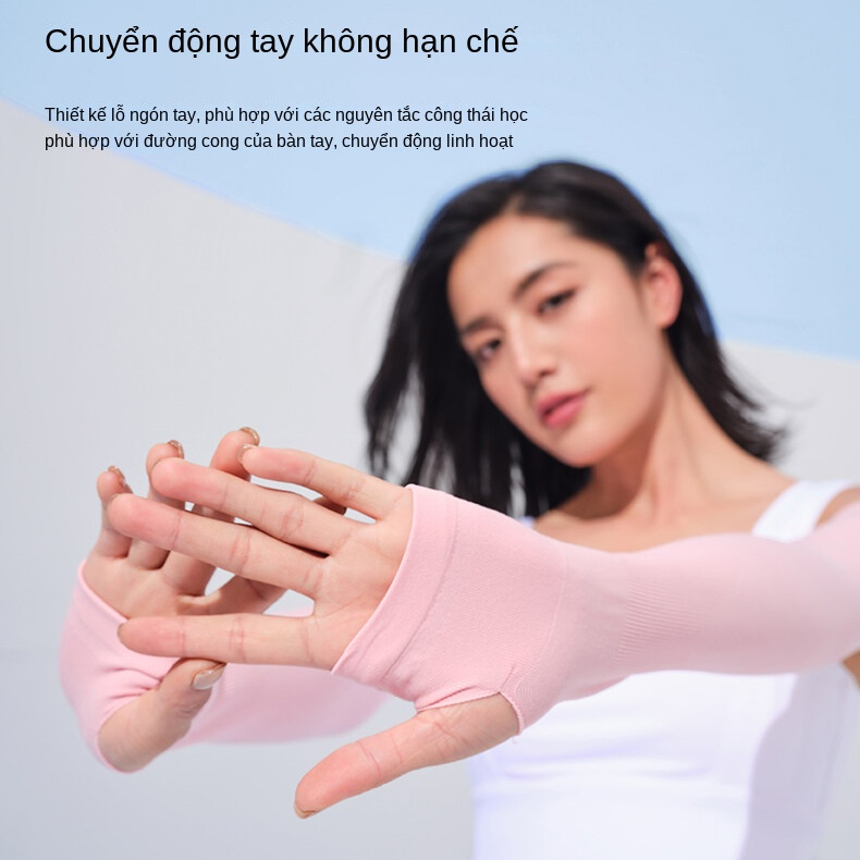 HOMFUL [COD]  Mùa Hè Băng Lụa Tay áo Chạy Nam Chống Nắng Tay áo Chống Tia UV Mát Chống Nắng Tay áo Băng OT0067