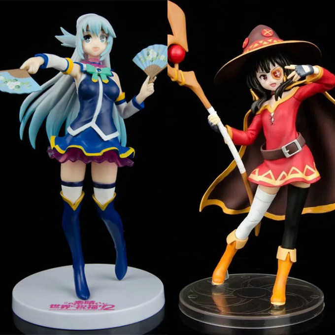 Mô Hình Nhân Vật Megumin Hoạt Hình Anime Girl Aqua Figura