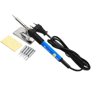 Bộ Dụng Cụ Hàn Điện 110V 60W + 5 Đầu Hàn Sắt Sửa Chữa Điện Thoại / Máy Tính Có Thể Điều Chỉnh
