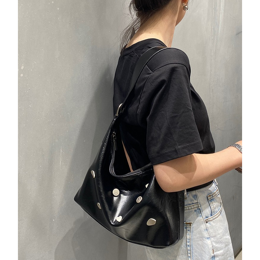 Túi Đeo Vai Bằng Da Mềm Dễ Phối Đồ Thời Trang Dành Cho Nữ