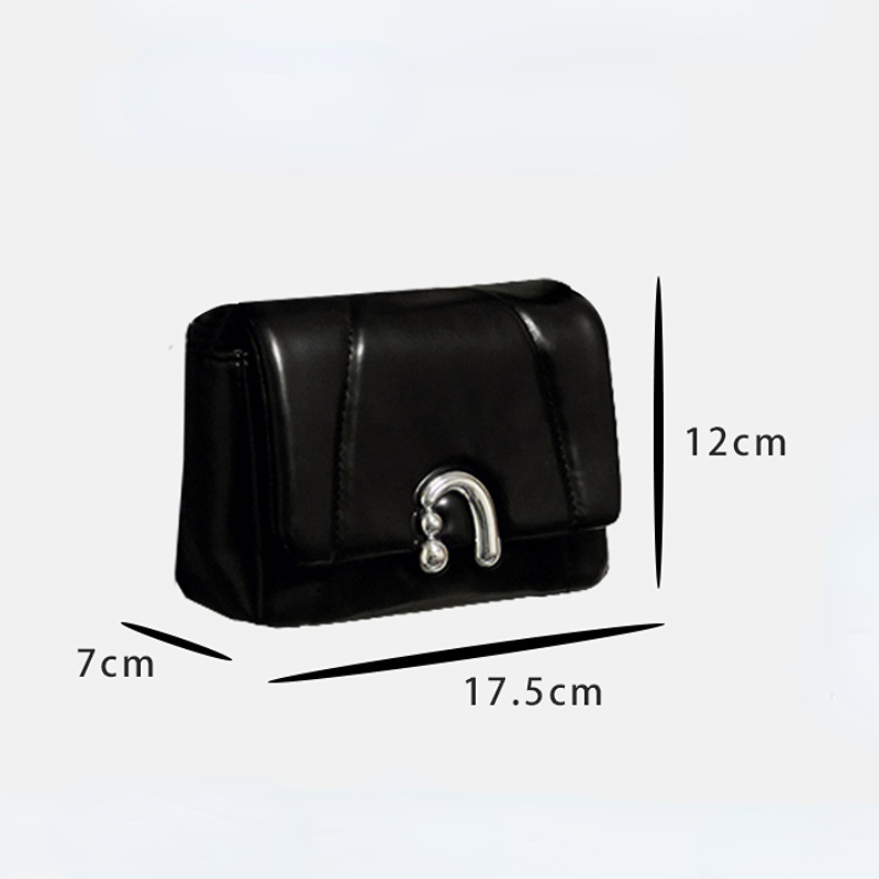 Túi Đeo Chéo Bằng Da PU Hình Vuông Nhỏ CHERLKOLRS Thời Trang Thường Ngày Cho Nữ