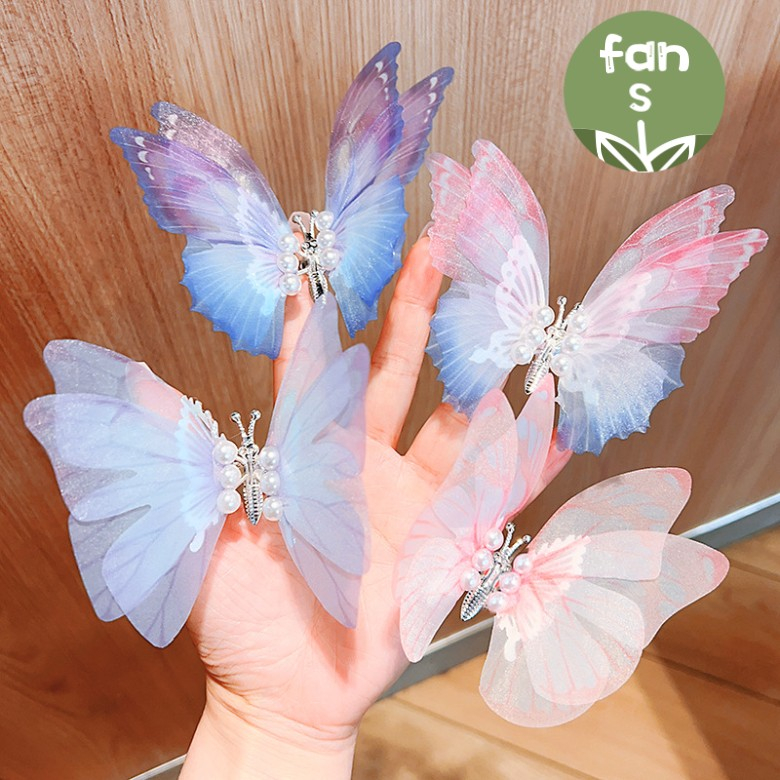 Kẹp tóc bướm di chuyển siêu tiên