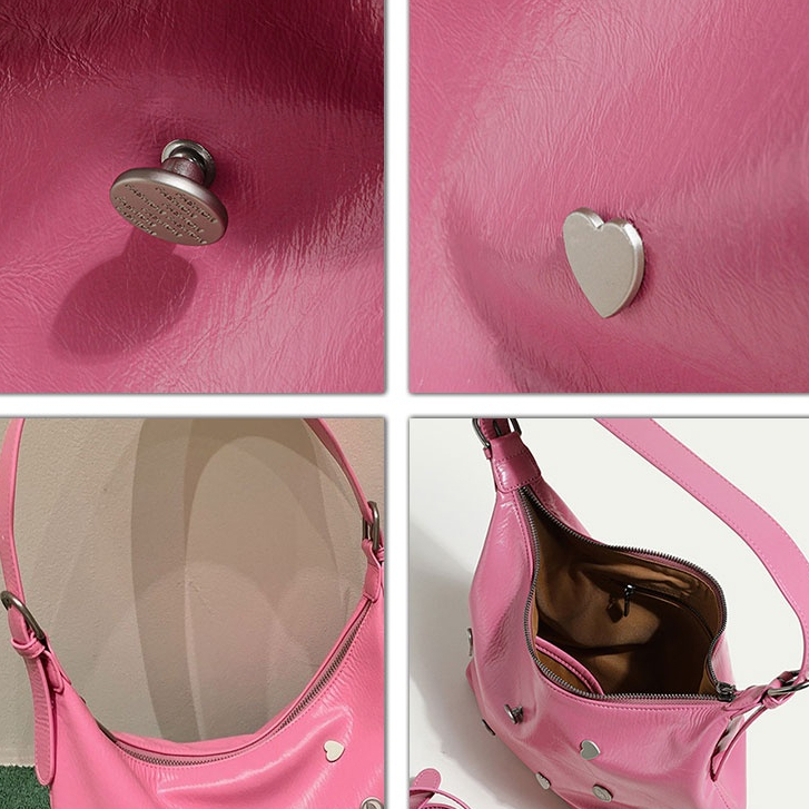 Túi Đeo Vai Bằng Da Mềm Dễ Phối Đồ Thời Trang Dành Cho Nữ