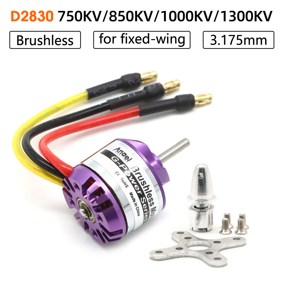 D2830 2830 750KV 850KV 1000KV 1300KV Động cơ không chổi than cho Rc Multicopter
