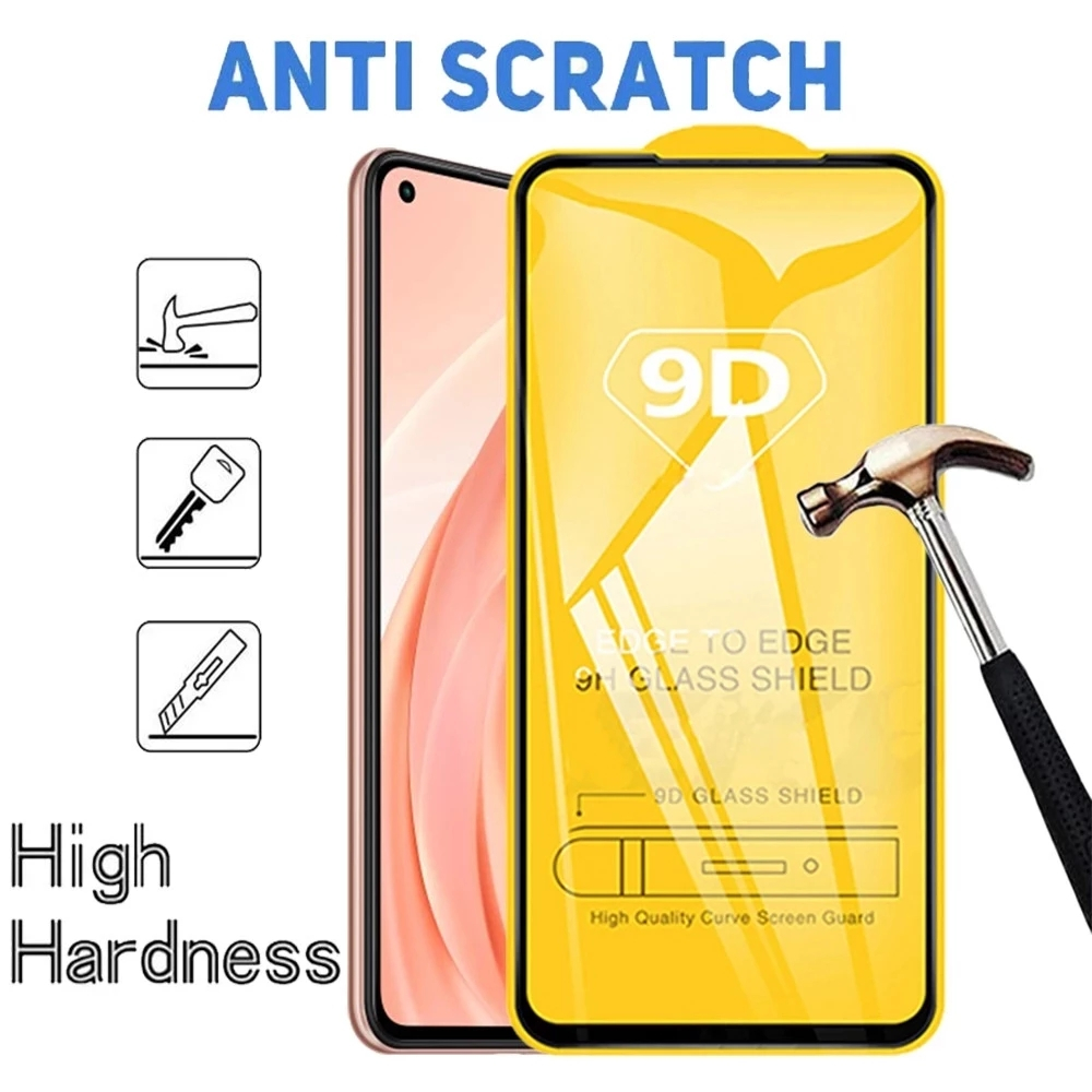 Kính Cường Lực 9D Bảo Vệ Màn Hình Tecno Spark 10 Pro 10C 9 8 8C 7 7P 6 Go Air 2022 2023 2020