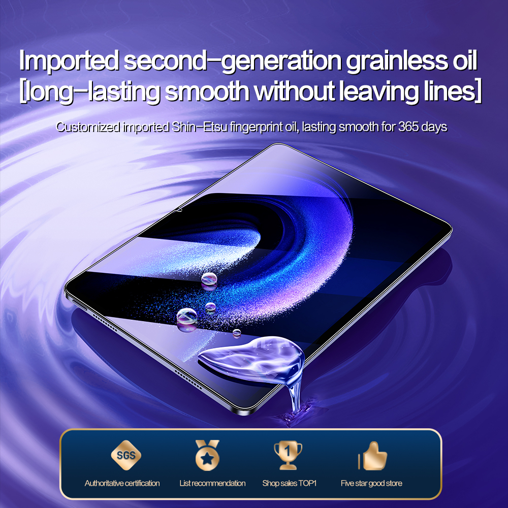 SmartDevil Kính Cường Lực HD Bảo Vệ Toàn Màn Hình Cho Xiaomi Pad 6 / 5pro