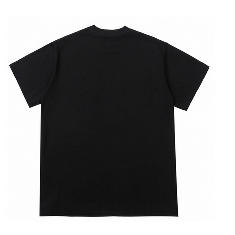 Áo Thun cotton Tay Ngắn Thêu Họa Tiết Dior Thời Trang Mùa Hè Cho Nam Và Nữ