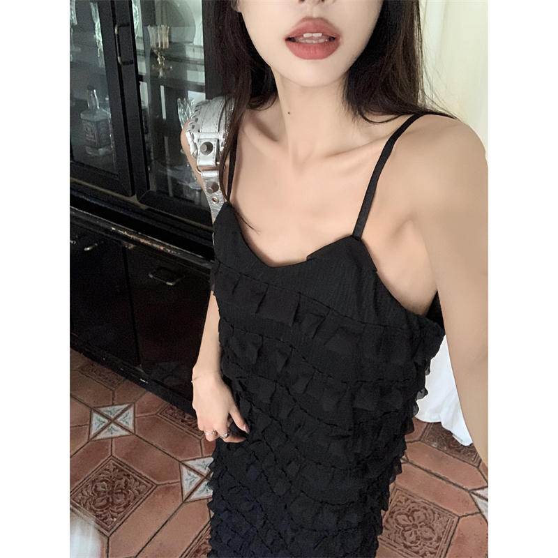 Đầm Dài Không Tay Cổ Chữ V Thời Trang Cho Nữ