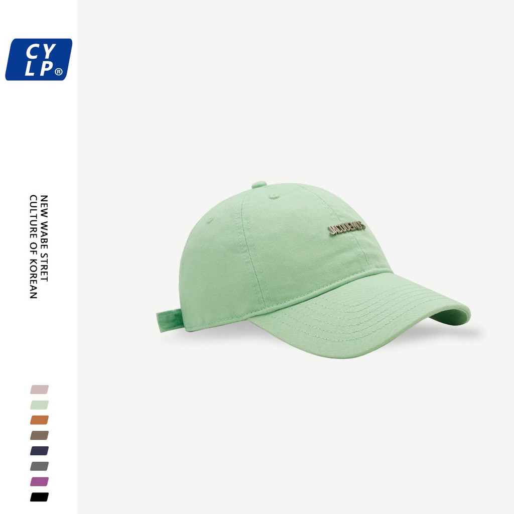 Mũ Lưỡi Trai Mềm Mại In Chữ Phong Cách Đường Phố Hàn Quốc Thời Trang Mùa Hè Cho Cặp Đôi