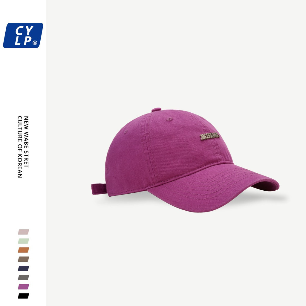 Mũ Lưỡi Trai Mềm Mại In Chữ Phong Cách Đường Phố Hàn Quốc Thời Trang Mùa Hè Cho Cặp Đôi