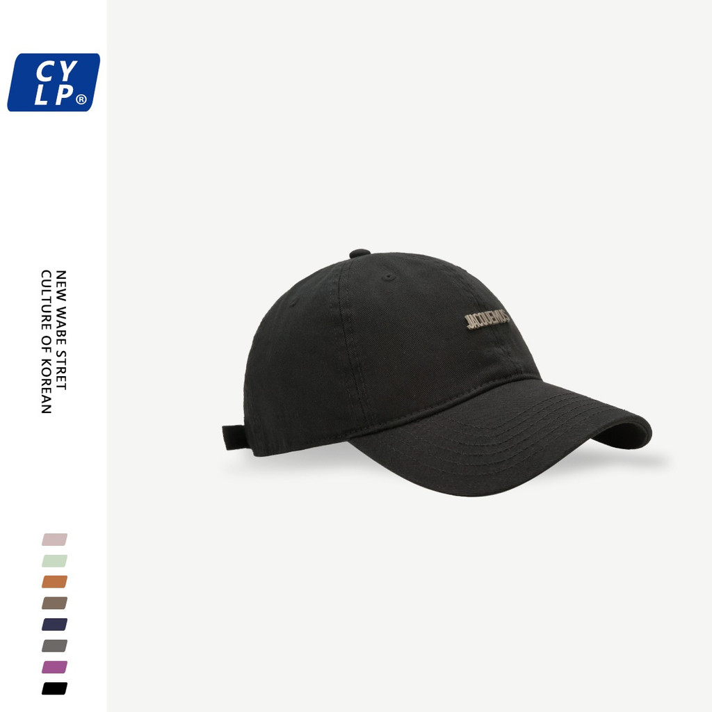 Mũ Lưỡi Trai Mềm Mại In Chữ Phong Cách Đường Phố Hàn Quốc Thời Trang Mùa Hè Cho Cặp Đôi