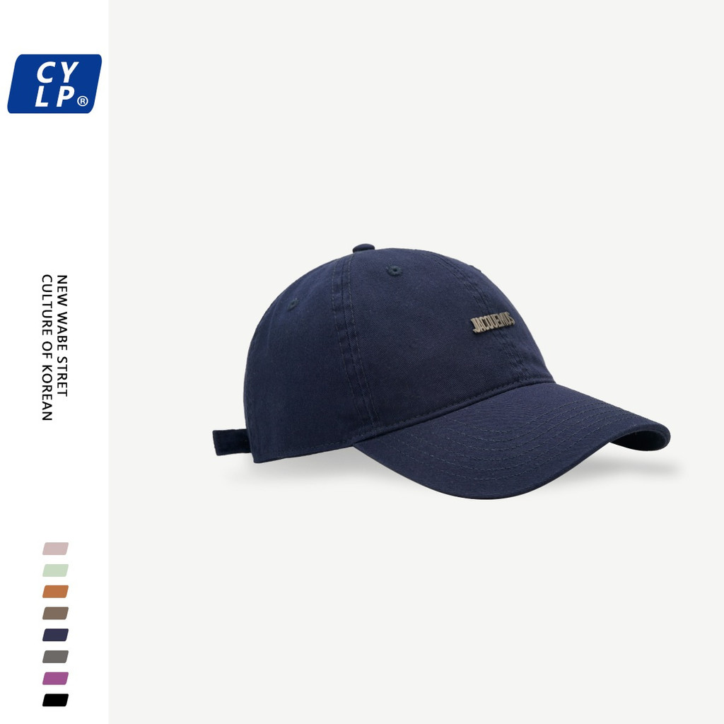 Mũ Lưỡi Trai Mềm Mại In Chữ Phong Cách Đường Phố Hàn Quốc Thời Trang Mùa Hè Cho Cặp Đôi