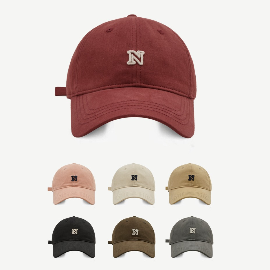 Mũ Lưỡi Trai Thêu Chữ N Thời Trang Hàn Quốc Chất Lượng Cao