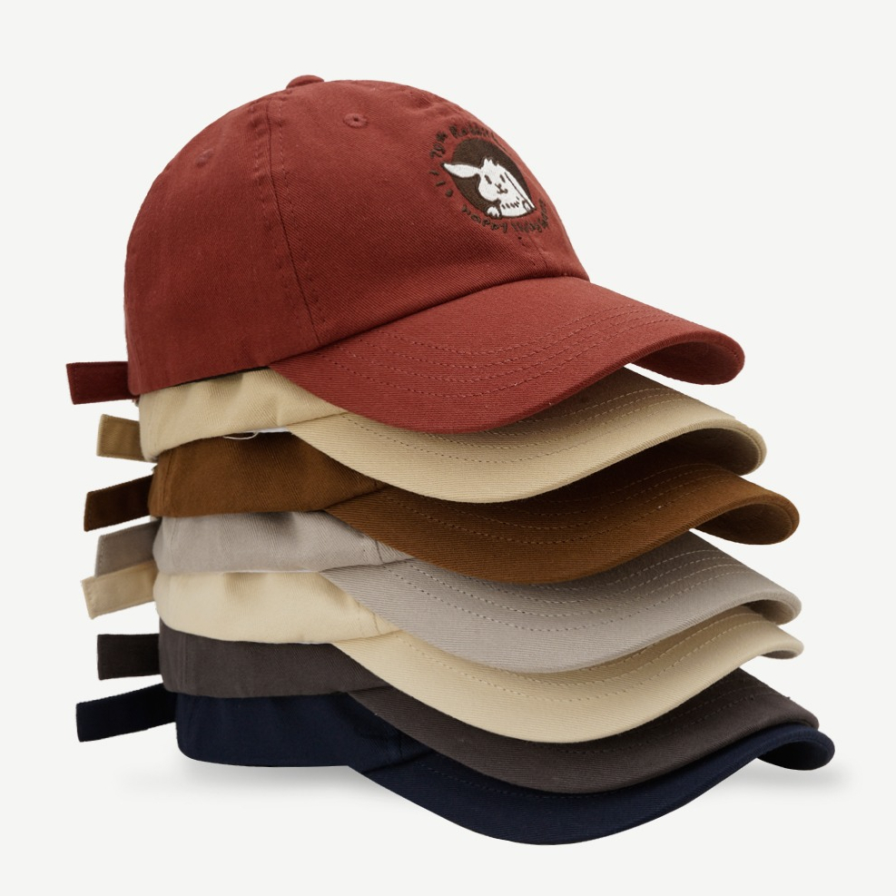 Mũ Lưỡi Trai Mềm Thêu Hình Thỏ Dễ Thương Phong Cách Hàn Quốc Thời Trang Mùa Hè Cho Cặp Đôi