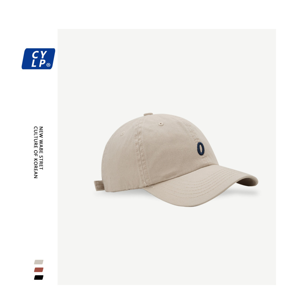 Mũ Lưỡi Trai Mềm Thêu Chữ Phong Cách Hàn Quốc Thời Trang Cho Cặp Đôi