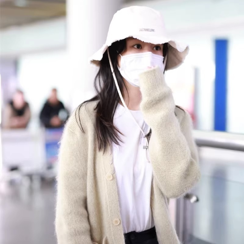 Nón Tai Bèo Vành Rộng Có Dây Chống Nắng Thời Trang Mùa Hè Cho Nữ