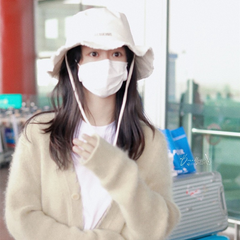 Nón Tai Bèo Vành Rộng Có Dây Chống Nắng Thời Trang Mùa Hè Cho Nữ