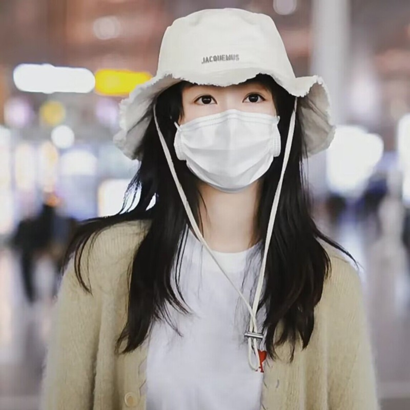 Nón Tai Bèo Vành Rộng Có Dây Chống Nắng Thời Trang Mùa Hè Cho Nữ