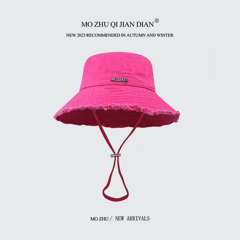 Nón Tai Bèo Vành Rộng Có Dây Chống Nắng Thời Trang Mùa Hè Cho Nữ