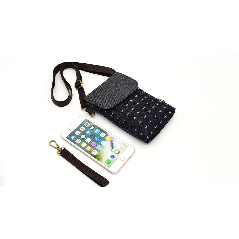 Túi Đeo Chéo Đựng Điện Thoại Bằng Vải Denim Thời Trang Mới 2023