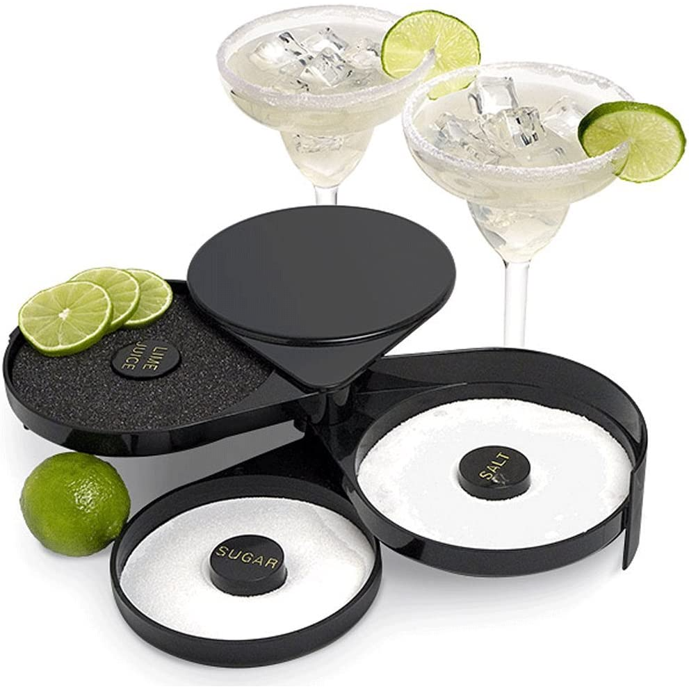 Bộ Đĩa Muối Margarita 3 Tầng Chuyên Dụng Cho Pha Chế Cocktail / Muối / Đường