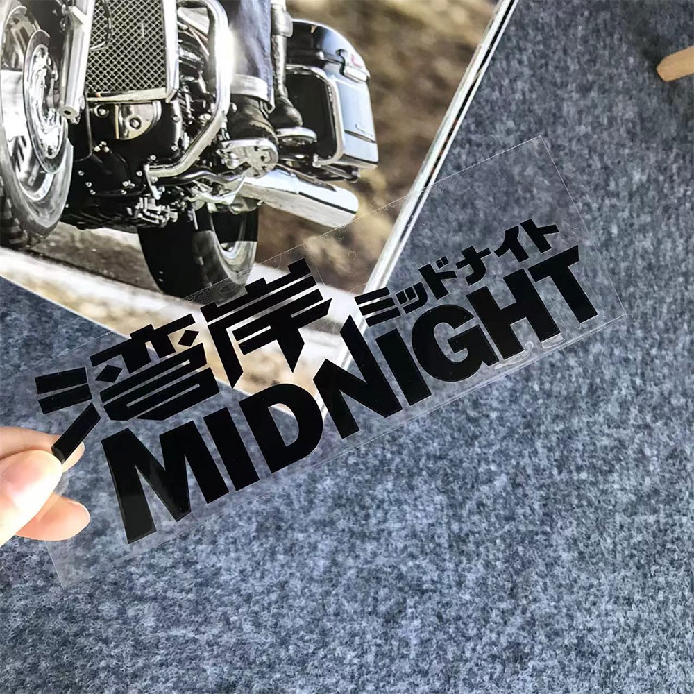 Miếng Dán Trang Trí Xe Hơi/Mô Tô Kiểu JDM Độc Đáo