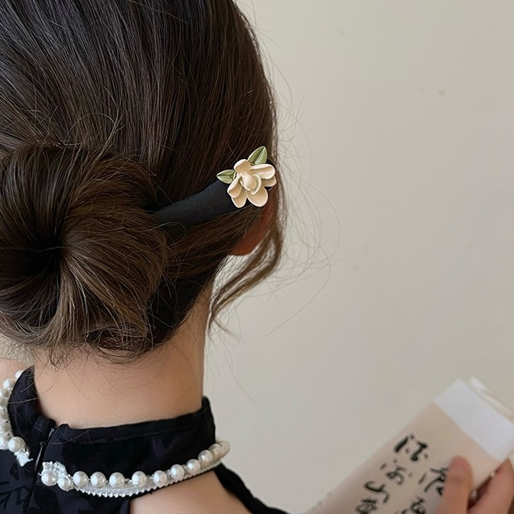 Trâm Cài Tóc Bằng Gỗ Hình Hoa Phong Cách Trung Quốc Thời Trang Mùa Hè Cho Nữ