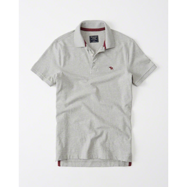 HOLLISTER Áo Thun polo Tay Ngắn In Hình Abercrombie Thời Trang Cho Nam