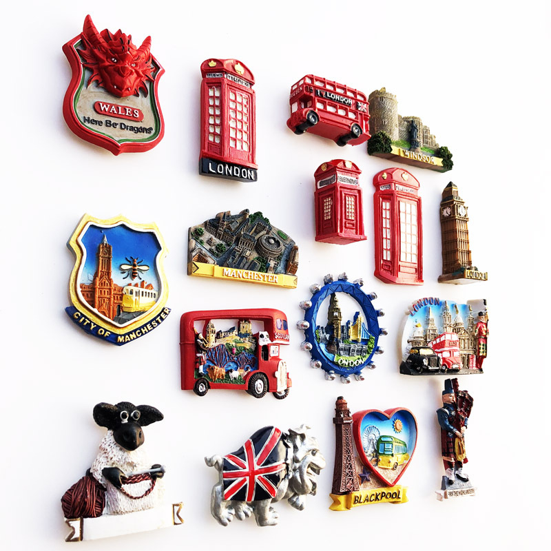Nam Châm Dán Tủ Lạnh Hình Lâu Đài Thổ Nhĩ Kỳ Scotland London